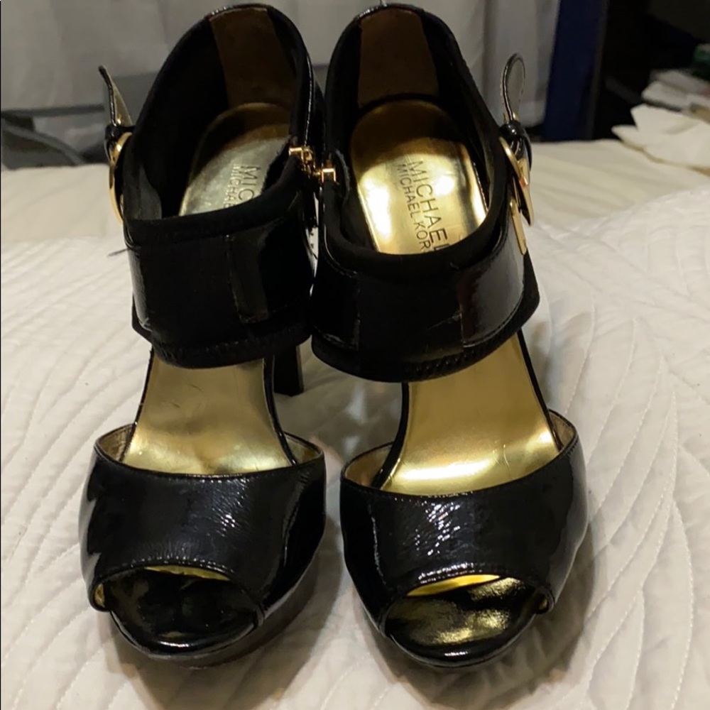 Sexy Black Michael Kors Heels